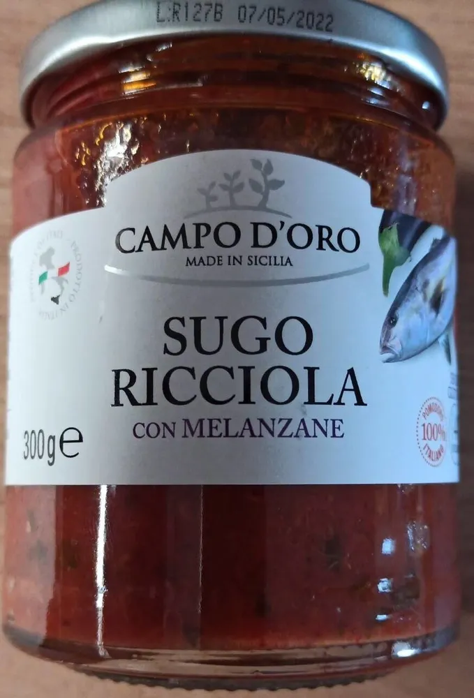 Sugo di ricciola