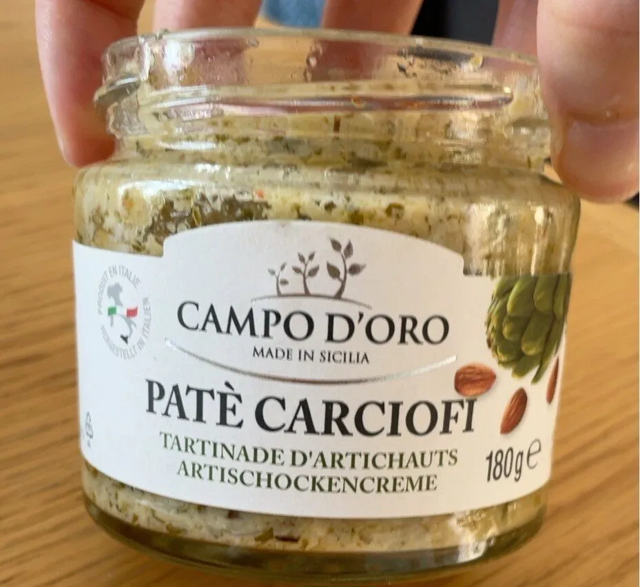 PATE CARCIOFI