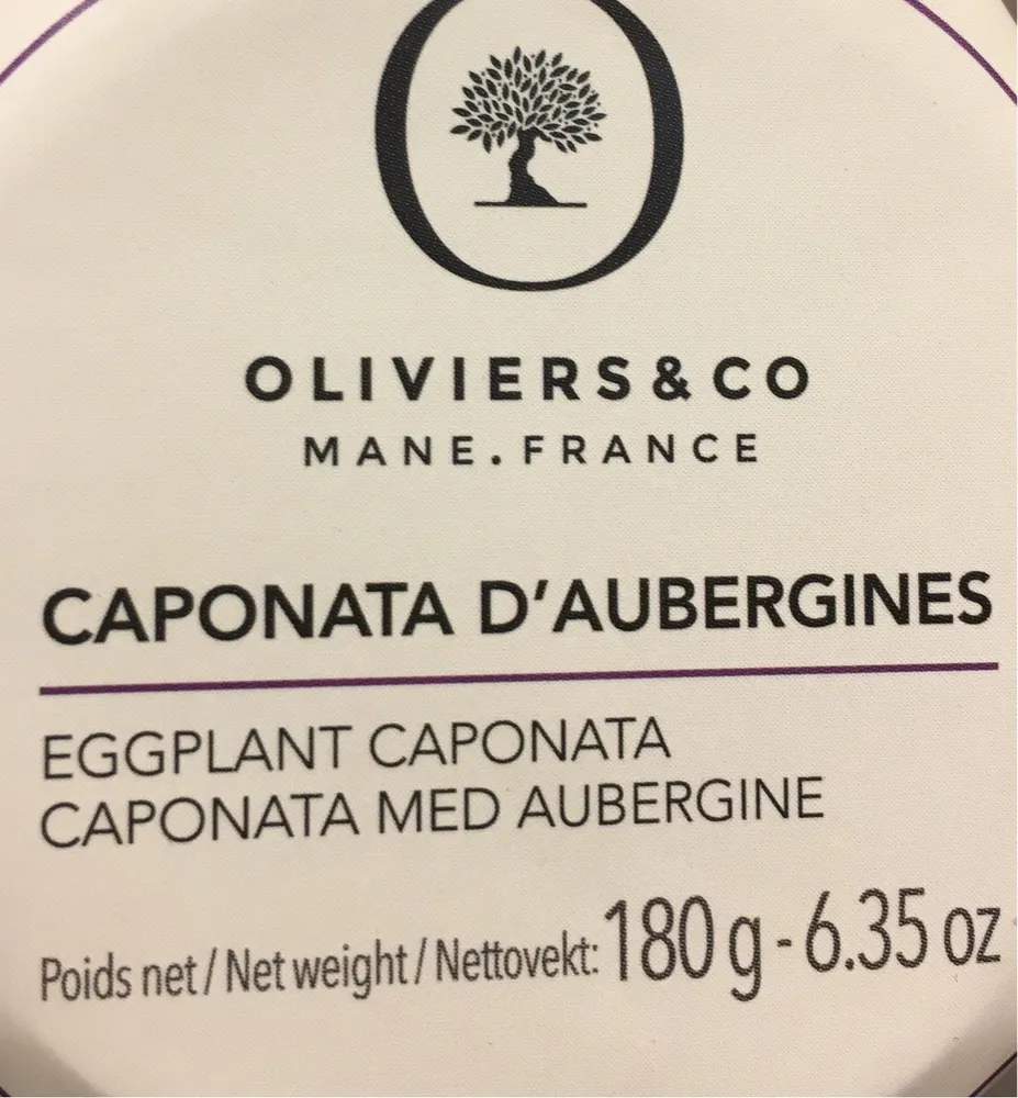 Caponata d’aubergines