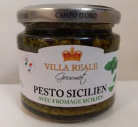Pesto Sicilien avec fromage sicilien