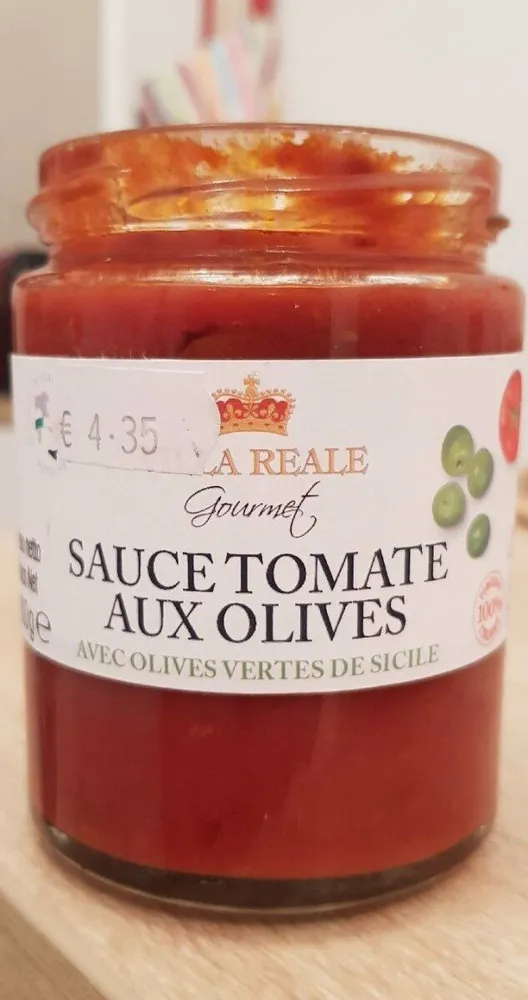 Sauce tomate aux olives