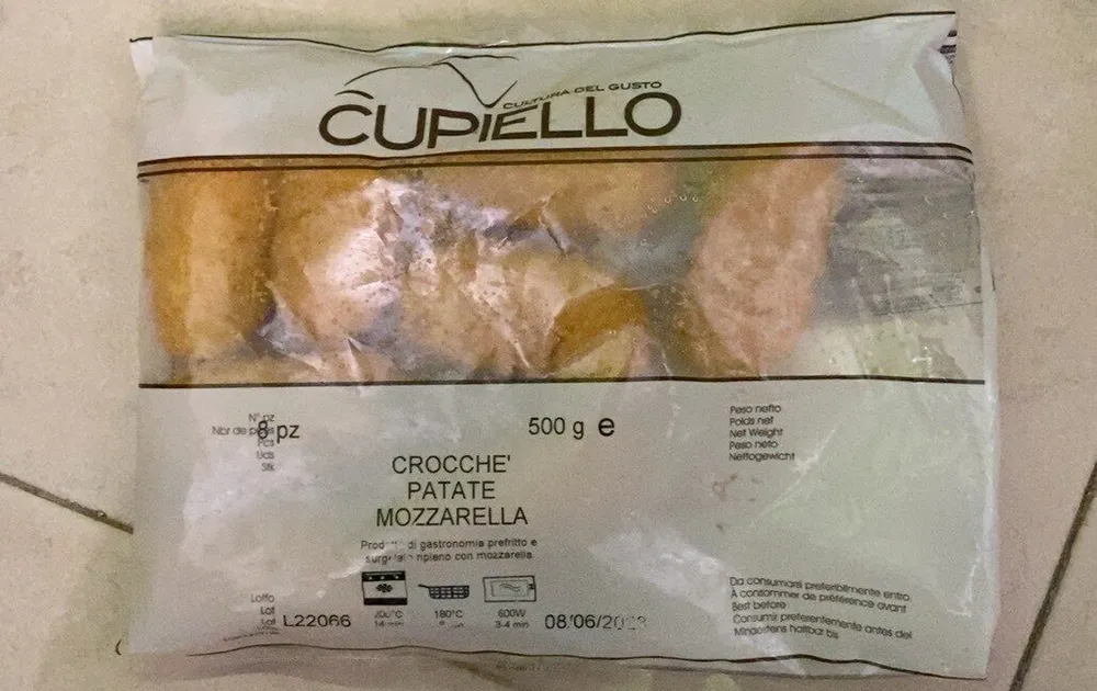 crocchè patate mozzarella