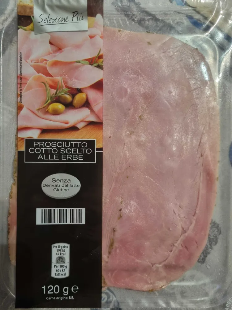 Prosciutto cotto scelto alle erbe
