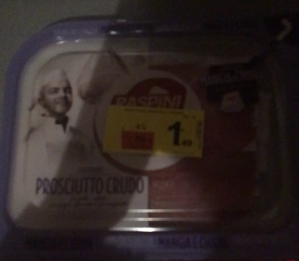 Prosciutto crudo