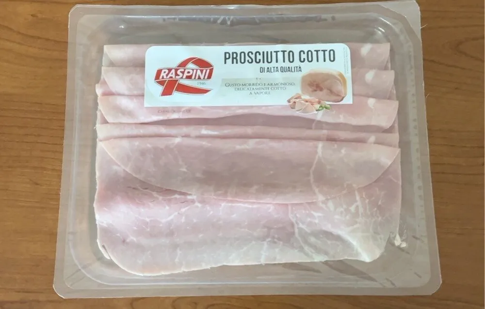 Prosciutto cotto di alta qualità