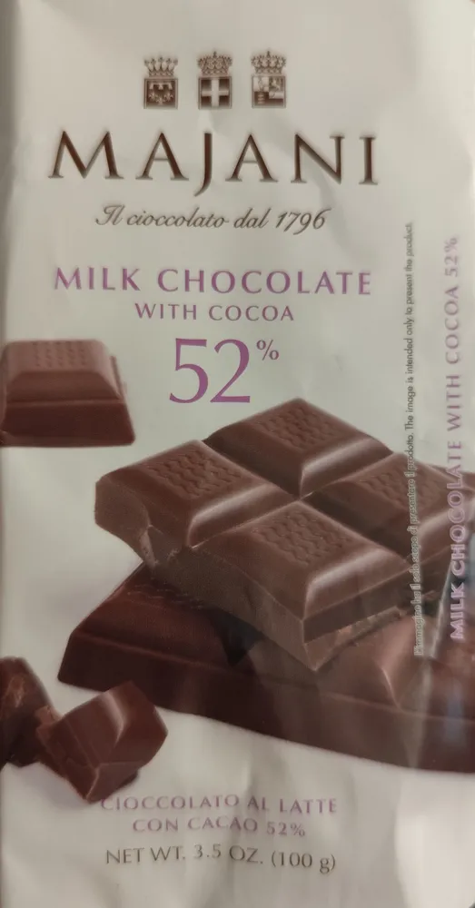Milk Chocolate 52%
