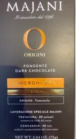Cioccolato fondente