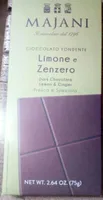 Cioccolato fondente limone e zenzero