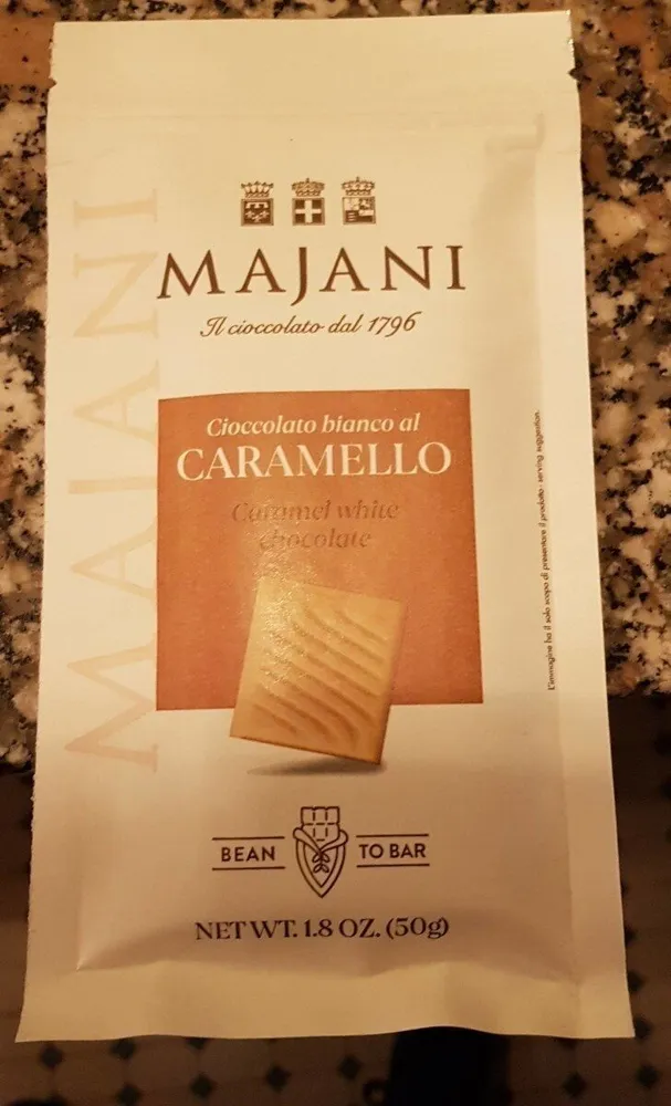 Cioccolato bianco al caramello