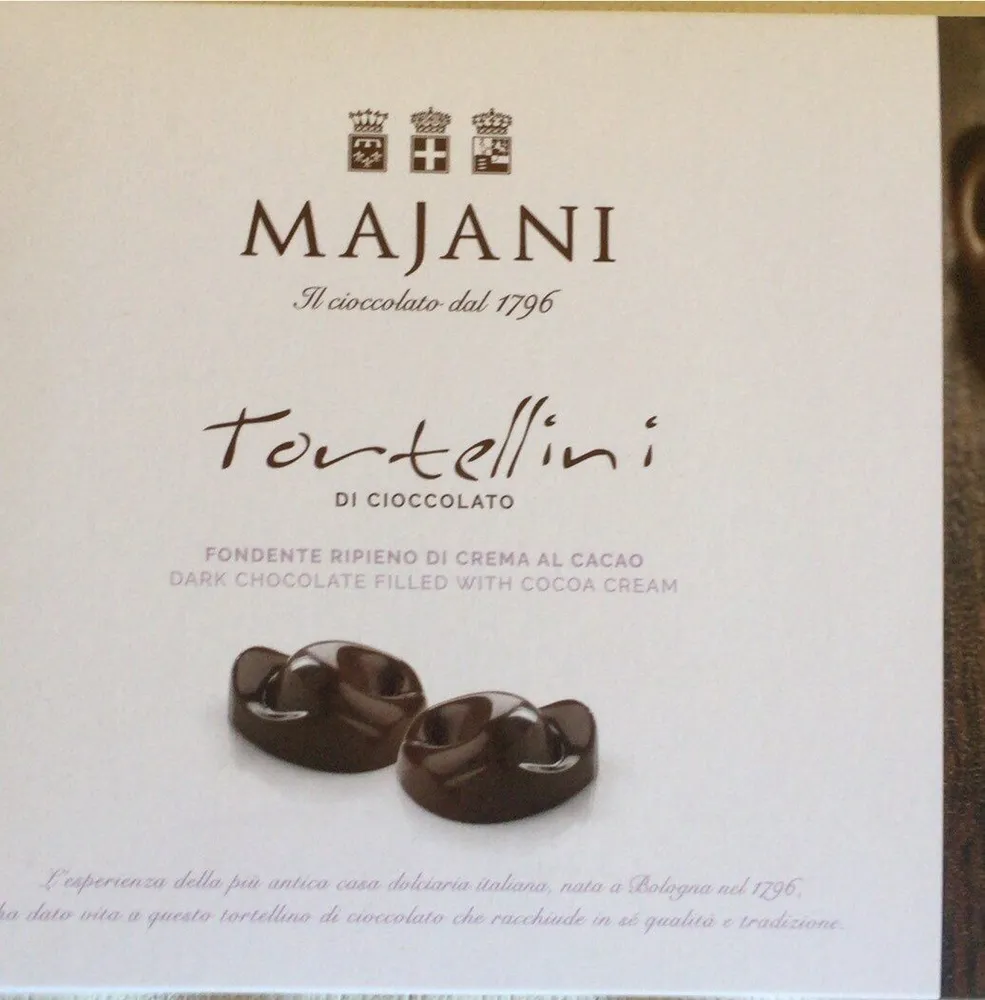 Tortellini di cioccolato fondente