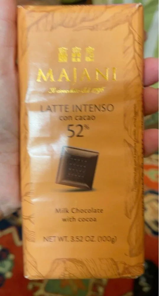 Latte intenso con cacao