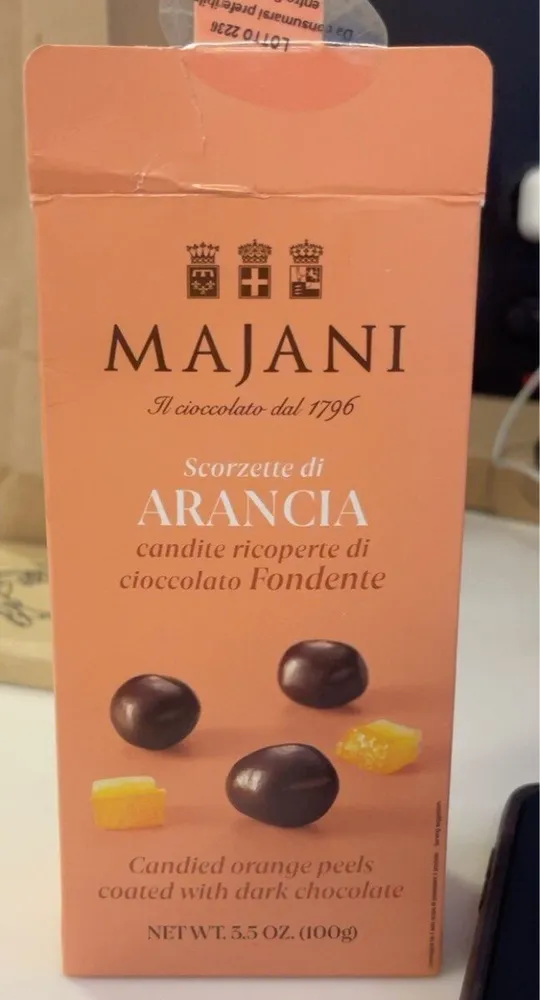 Scorzette di arancia