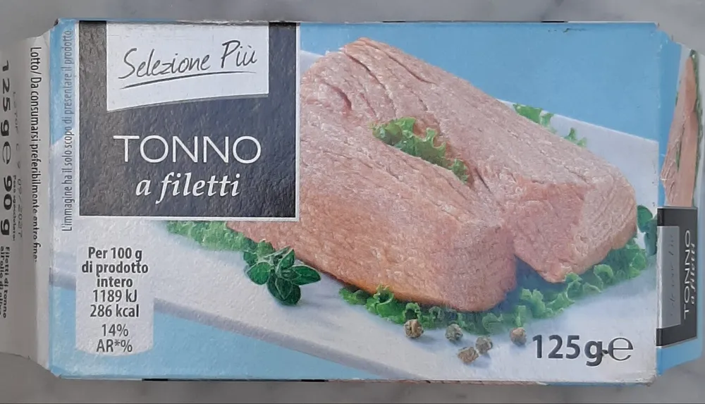 Tonno a filetti