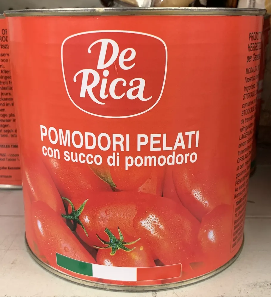 Pomodori Pelati con succo di pomodoro