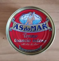 ASdoMAR tonno trancio intero all'olio di oliva