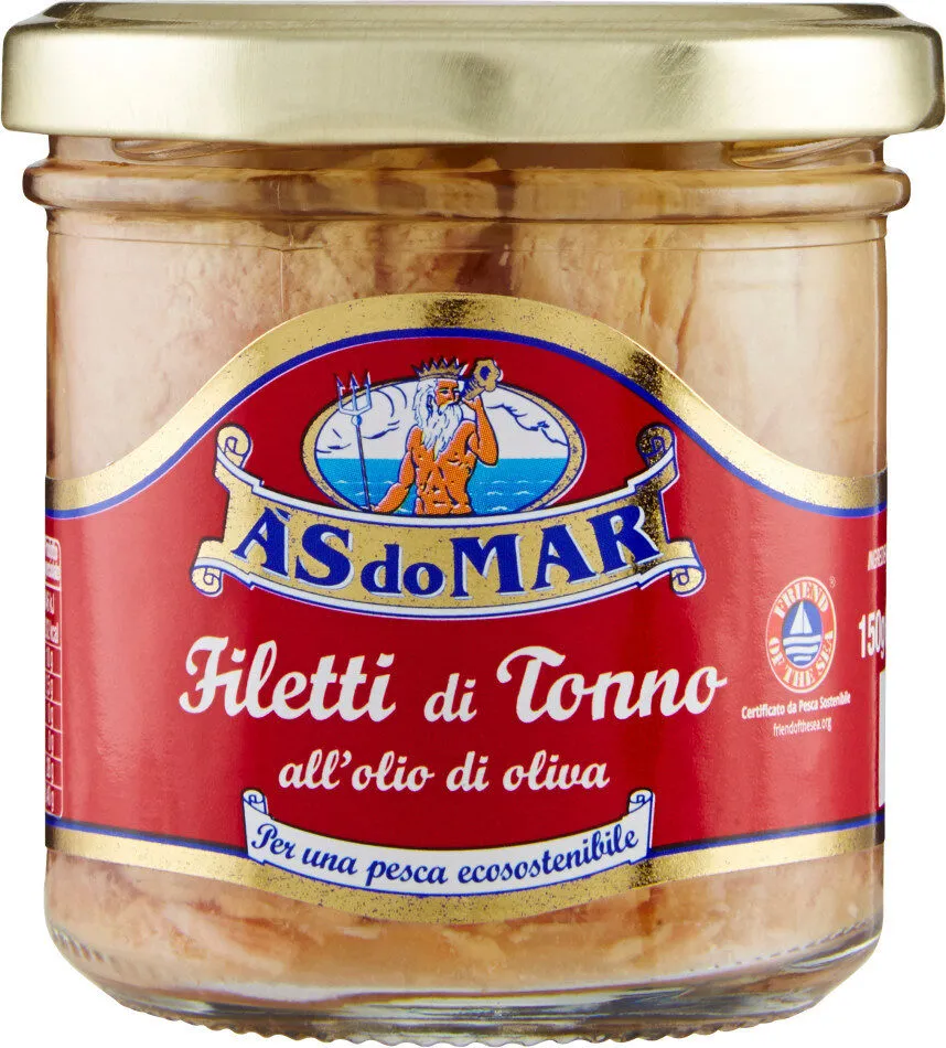 Filetti di tonno all'olio di oliva