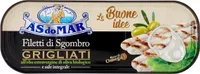 Le buone idee filetti di sgombro grigliati all'olio e v o