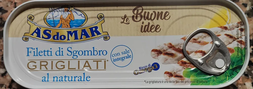Le buone idee filetti di sgombro grigliati al