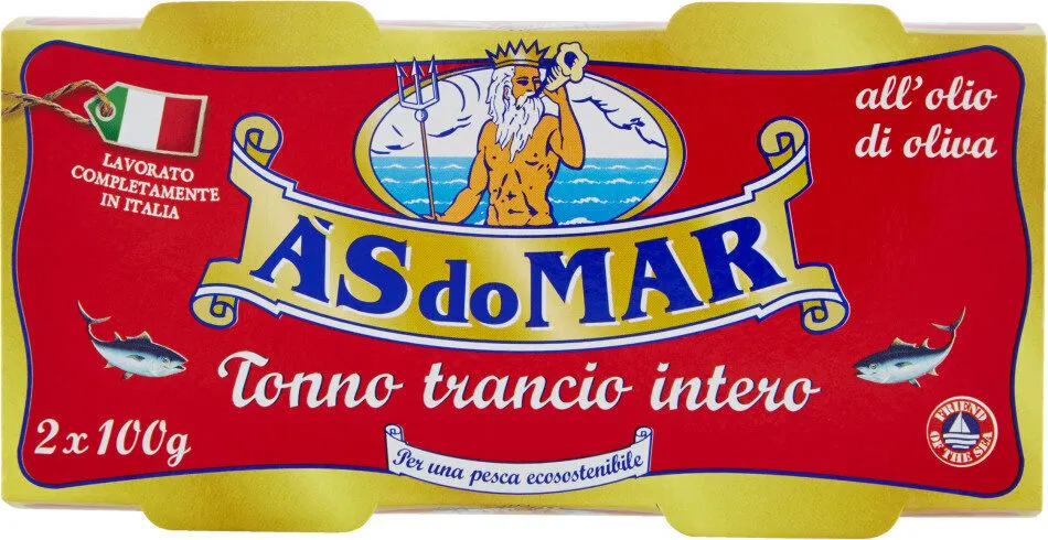 Tonno trancio intero all'olio di oliva