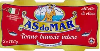 Tonno trancio intero all'olio di oliva
