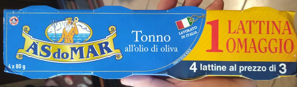 Tonno all'olio di oliva