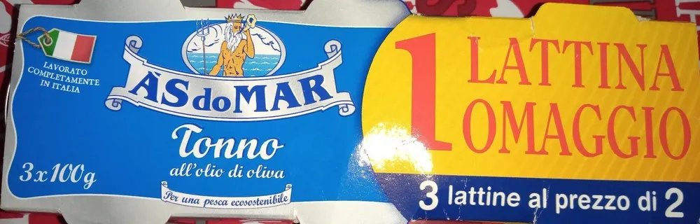 Tonno all'olio di oliva