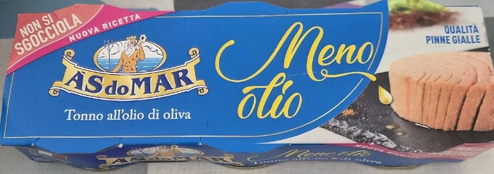 Tonno con meno olio d'oliva
