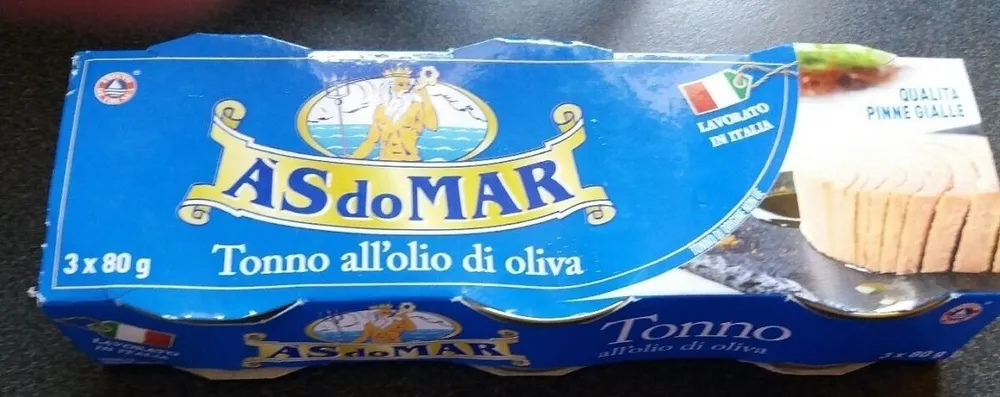 Tonno all'olio di oliva