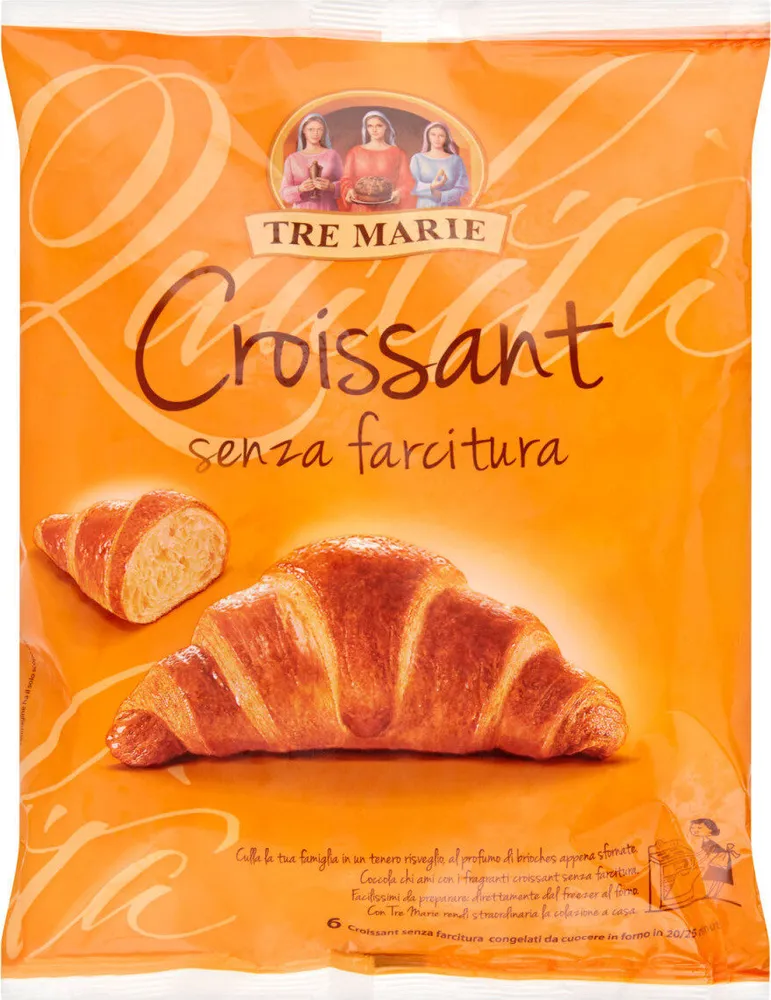 Croissant senza farcitura