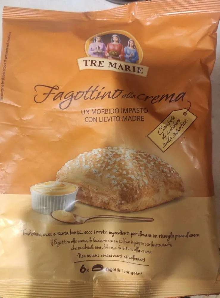Fagottini alla crema