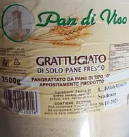 Grattuggiato di sole pane fresco