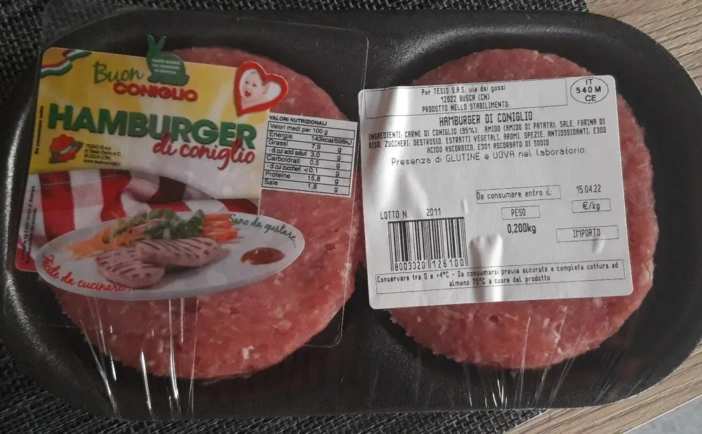 Hamburger di coniglio