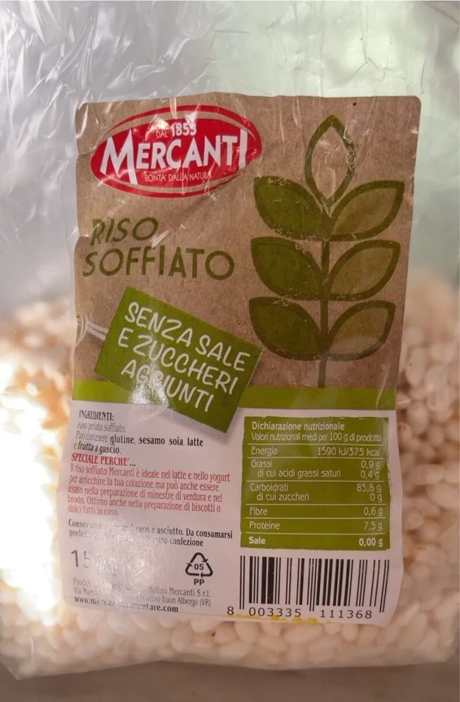 Riso soffiato