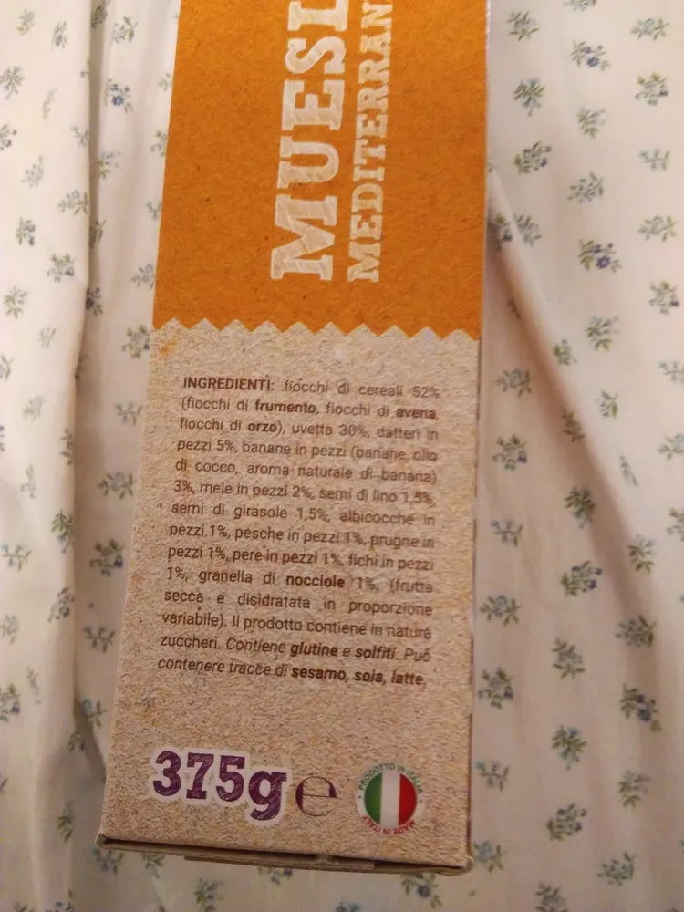muesli mediterraneo