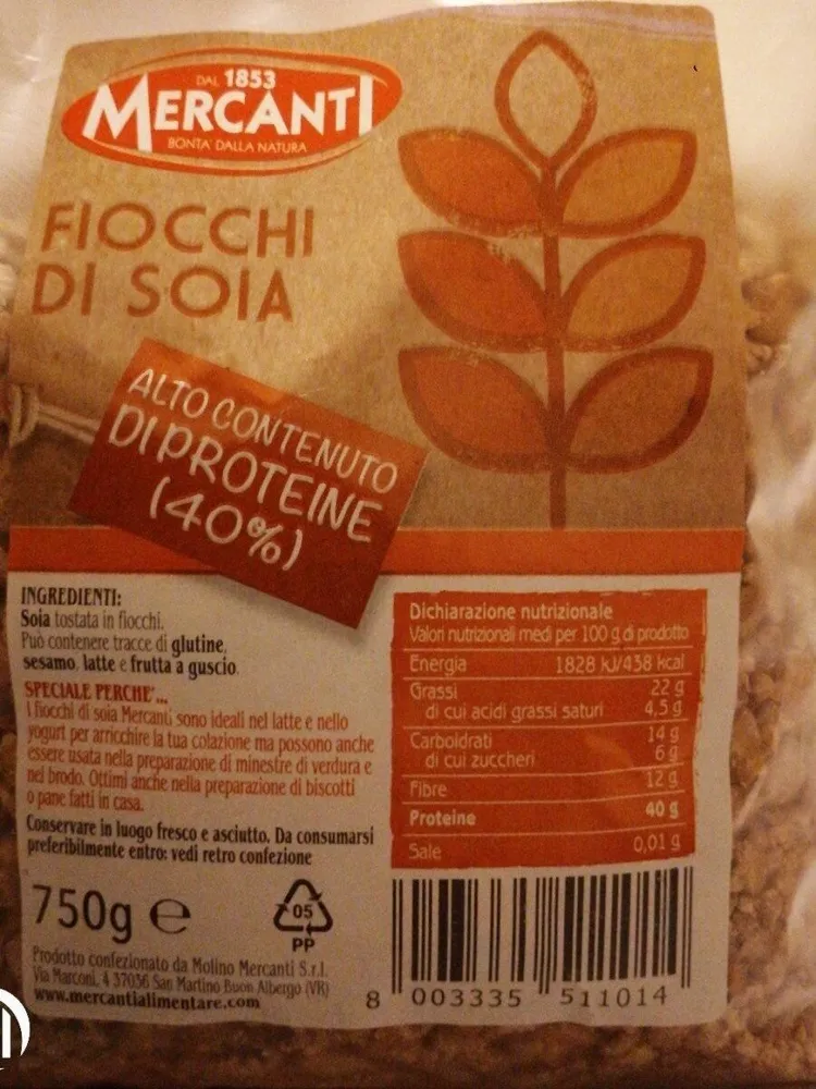 Fiocchi di soia