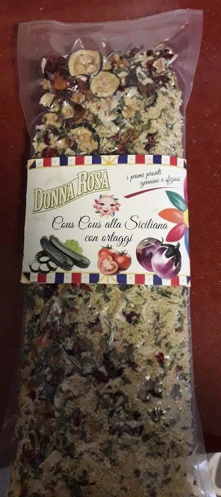 Cous cous alla Siciliana con ortaggi