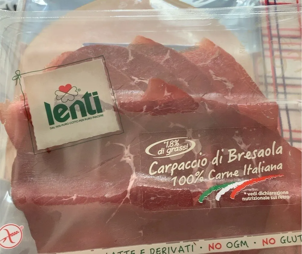 Carpaccio di bresaola
