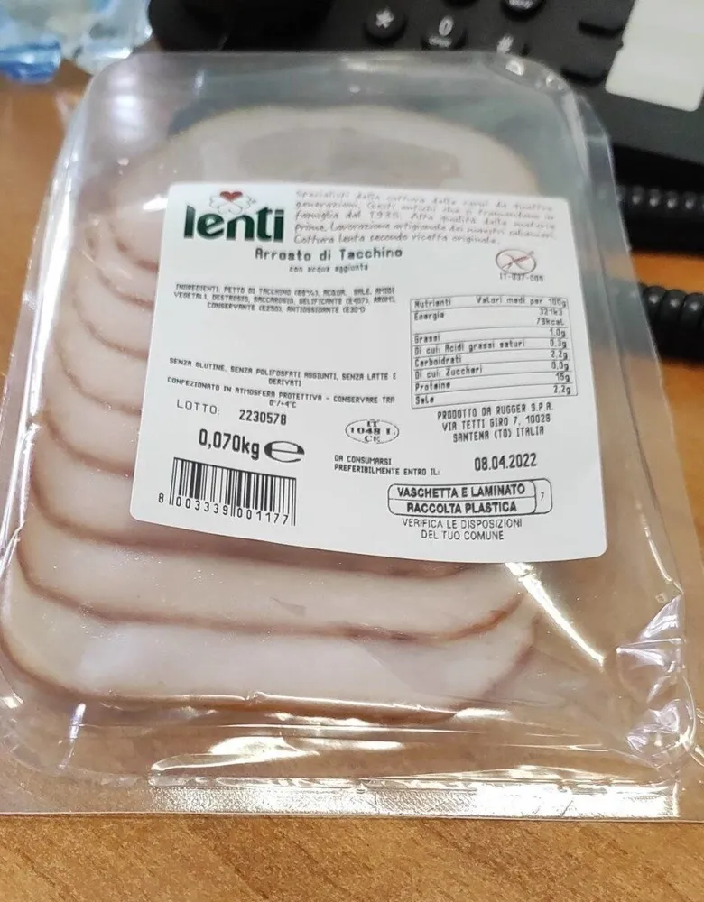 Lenti arrosto di tacchino