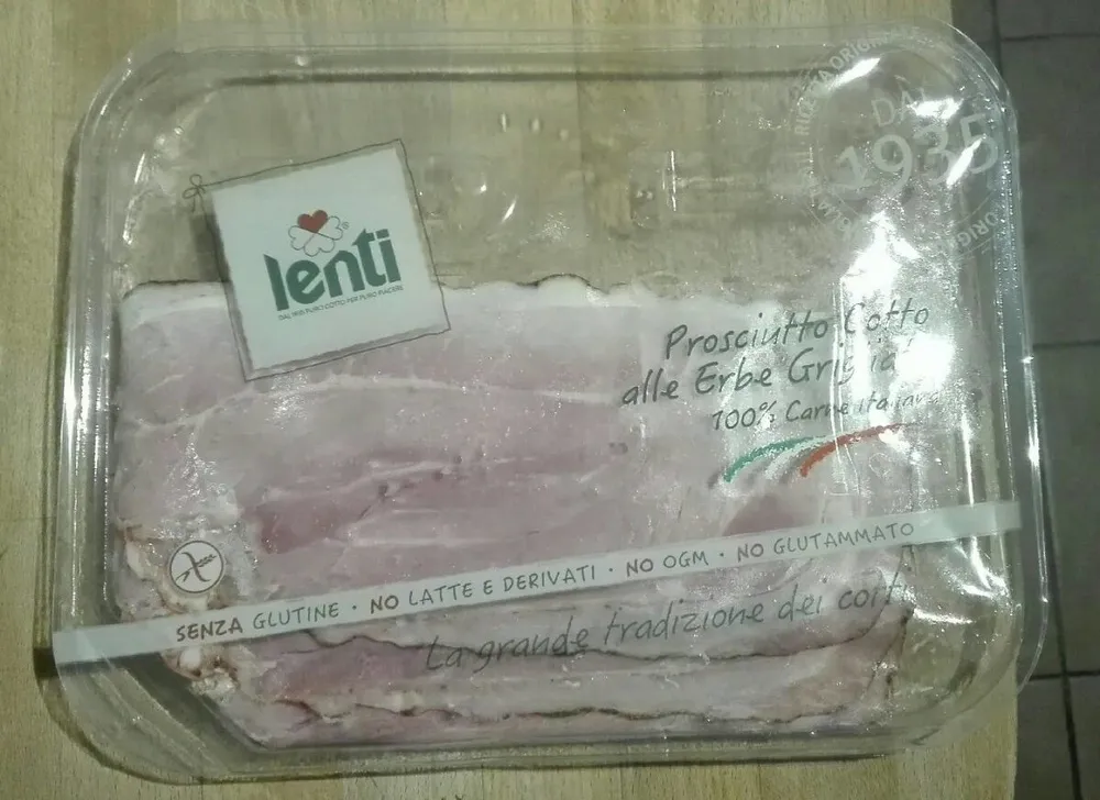 Proscuito cotto alle erbe grigliato