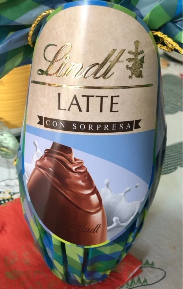 Uovo pasqua latte