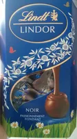 Lindor - Bouchées de chocolat noir fourré d'un suprême fondant