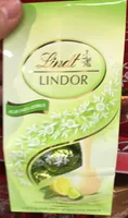 Lindor bonbons au chocolat blanc fourrés d'un suprême fondant à l'arôme d'agrumes