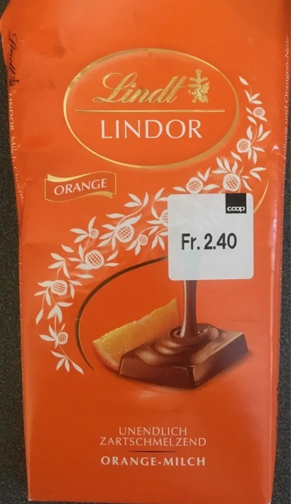 Orange-Milch
