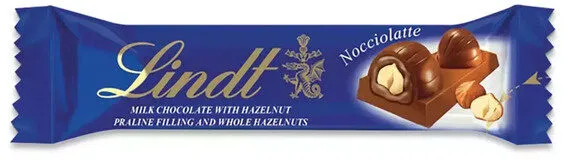 Chocolate Ao Leite Com Avelã Lindt Nocciolatte Pacote 35g