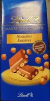 chocolat noisettes entières