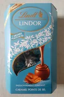 Lindor caramel pointe de sel