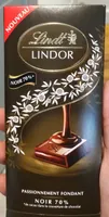 Lindor - Chocolat noir 70% - Passionnement fondant