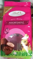 Mini oeufs assortiment lait fondant praliné noir