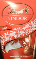 Lindor milk chocolate truffles