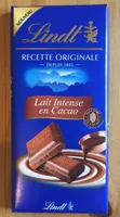 Lait intense en cacao